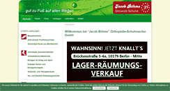 Desktop Screenshot of jacob-boehme.de